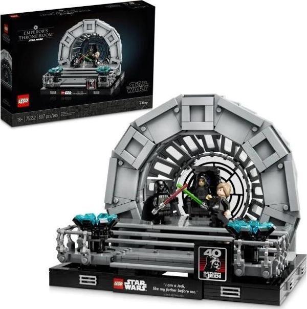 LEGO Star Wars Emperor's Throne Room Diorama Yapı Seti 75352 - Image 1