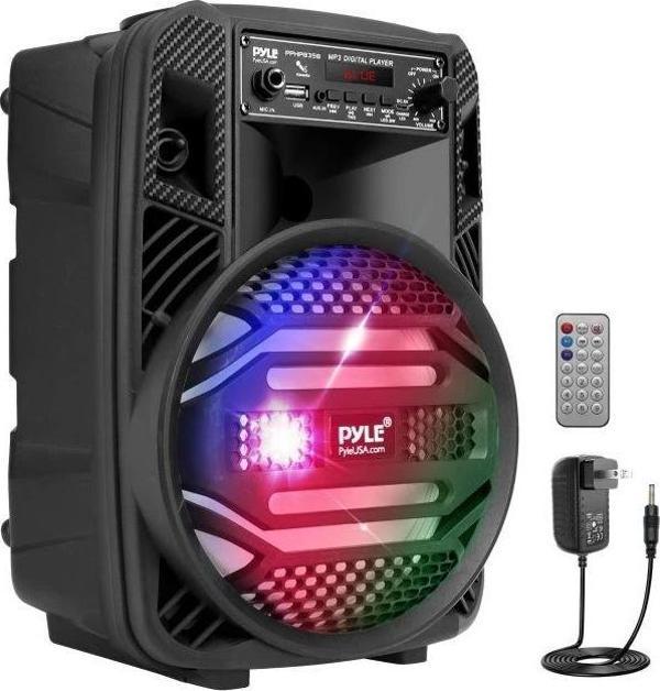 Pyle Taşınabilir Bluetooth PA Hoparlör Sistemi PPHP835B - Image 1