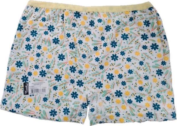 6 Adet Tutku Kız Çocuk Empirme Desenli Boxer Karışık Desen - Image 1