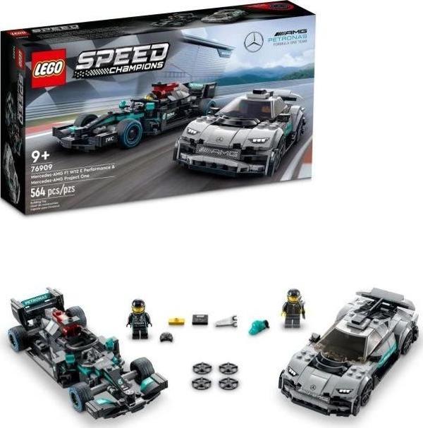 LEGO Speed Champions Mercedes-AMG F1 W12 E 76909 Araba Modelleri Seti - Image 1