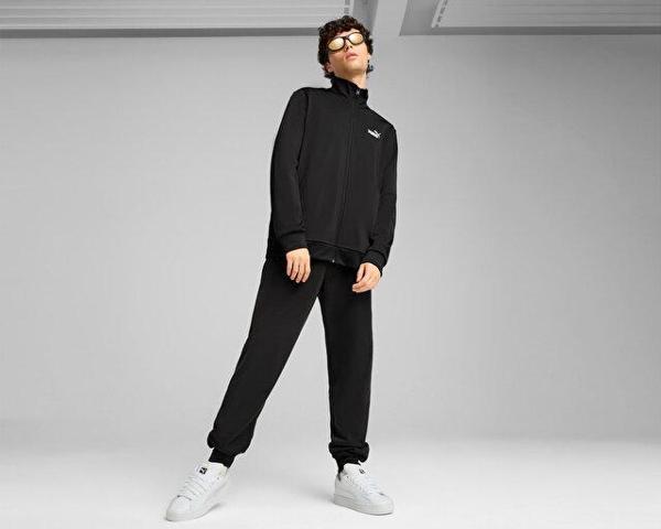 Puma Ess Poly Suit Erkek Günlük Eşofman Takımı 68484701 Siyah - Image 1