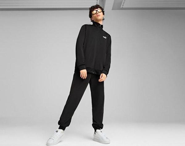 Puma Ess Poly Suit Erkek Günlük Eşofman Takımı 68484701 Siyah - Image 1