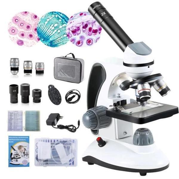 CRSPEXIL 40X-2000X Çocuk Öğrenciler Yetişkinler İçin Mikroskoplar - Image 1