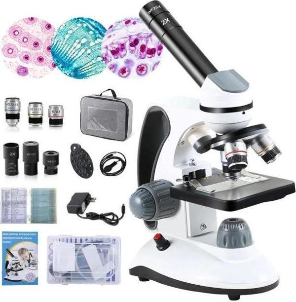 CRSPEXIL 40X-2000X Çocuk Öğrenciler Yetişkinler İçin Mikroskoplar - Image 1