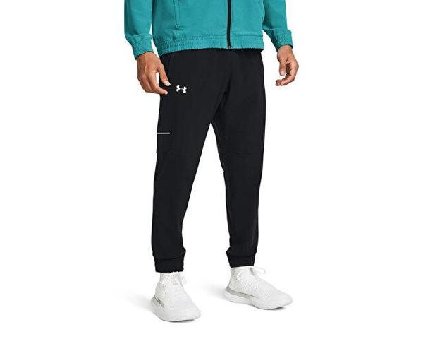 Under Armour Ua Zone Woven Pant Erkek Günlük Eşofman Altı 1383401-001 Siyah - Image 1