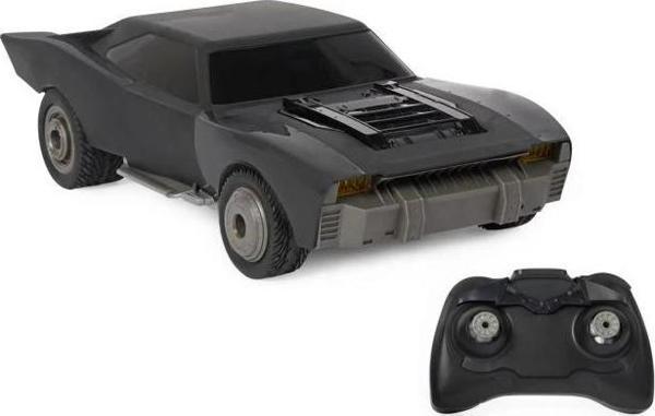 Spin Master DC Comics The Batman Batcycle RC Batman Rider Aksiyon Figür - Image 1