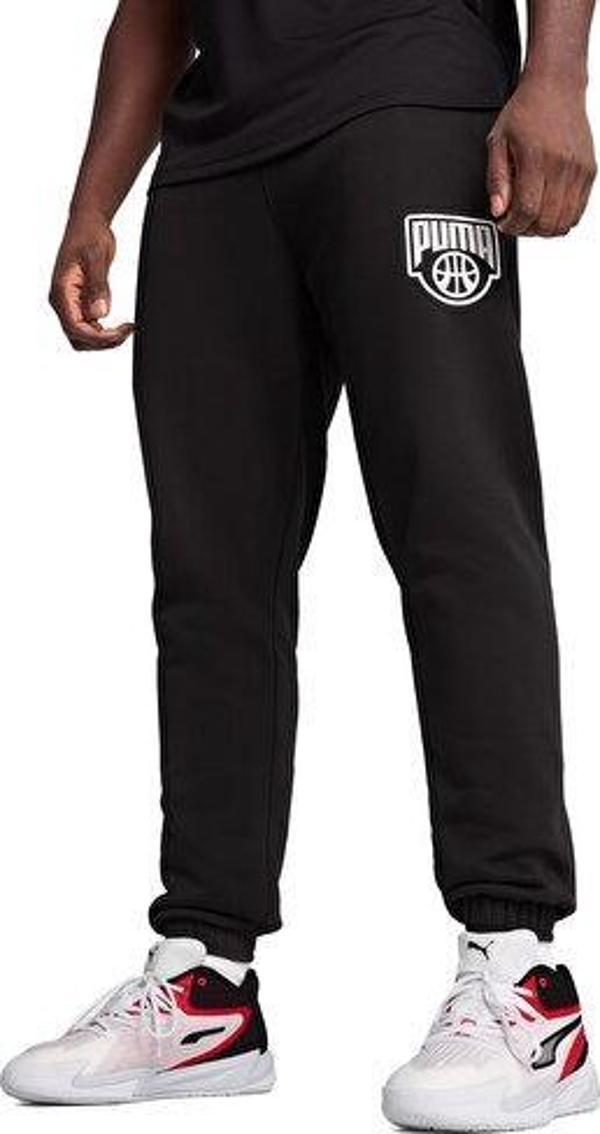 Puma Posterize Sweatpant Erkek Günlük Eşofman Altı 63030701 Siyah - Image 1