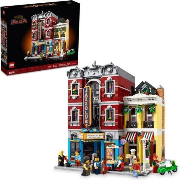 LEGO Icons Caz Kulübü Yapı Seti 10312 - Image 1