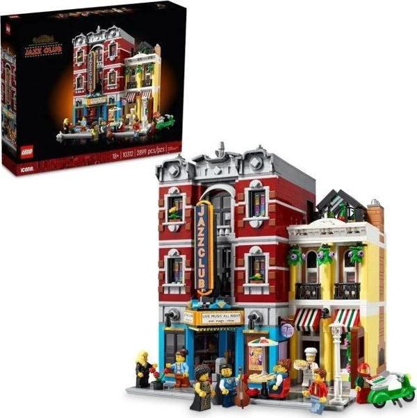 LEGO Icons Caz Kulübü Yapı Seti 10312 - Image 1