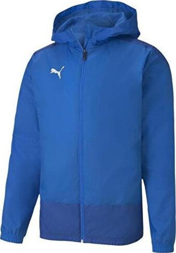 Puma Teamgoal 23 Training Rain Jacket Erkek Futbol Antrenman Yağmurluk 65655902 Mavi - Image 1