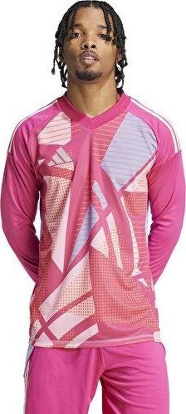 adidas T24 C Gk Jsy L Erkek Futbol Kaleci Forması IS5335 Pembe - Image 1
