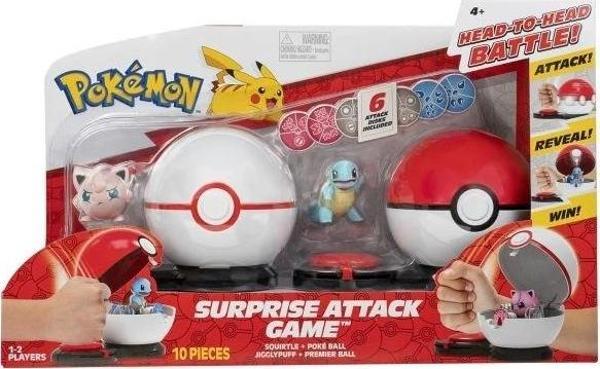 Pokémon Oyunu Sürpriz Topları ve 6 Saldırı Diski - Image 1
