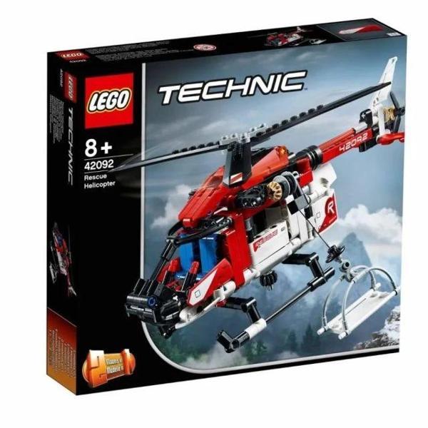 LEGO Technic Kurtarma Helikopteri 42092 Yapı Seti (325 Parça) - Image 1
