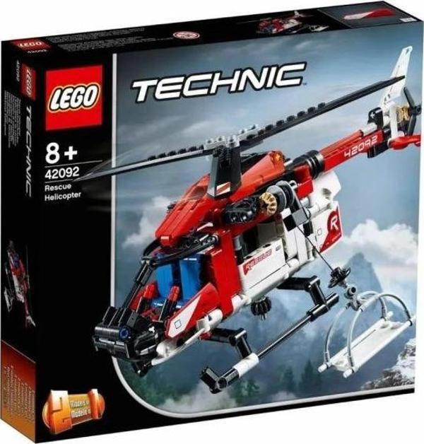 LEGO Technic Kurtarma Helikopteri 42092 Yapı Seti (325 Parça) - Image 1