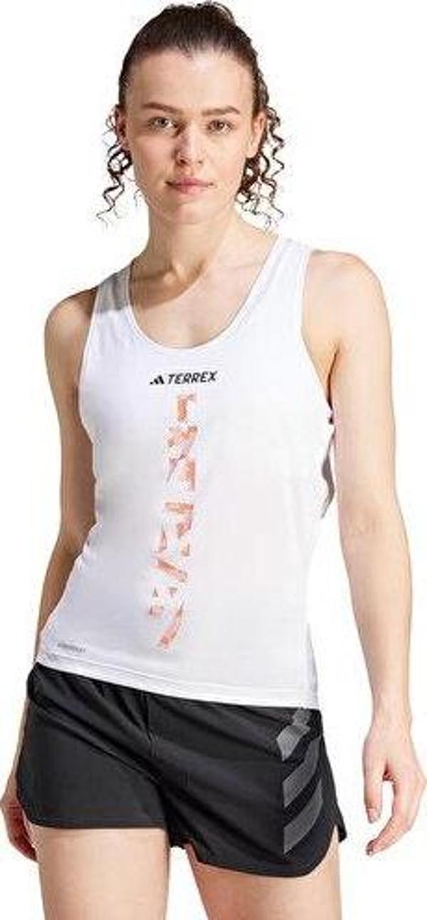 adidas Xpr Singlet W Kadın Koşu Atleti IW6685 Beyaz - Image 1