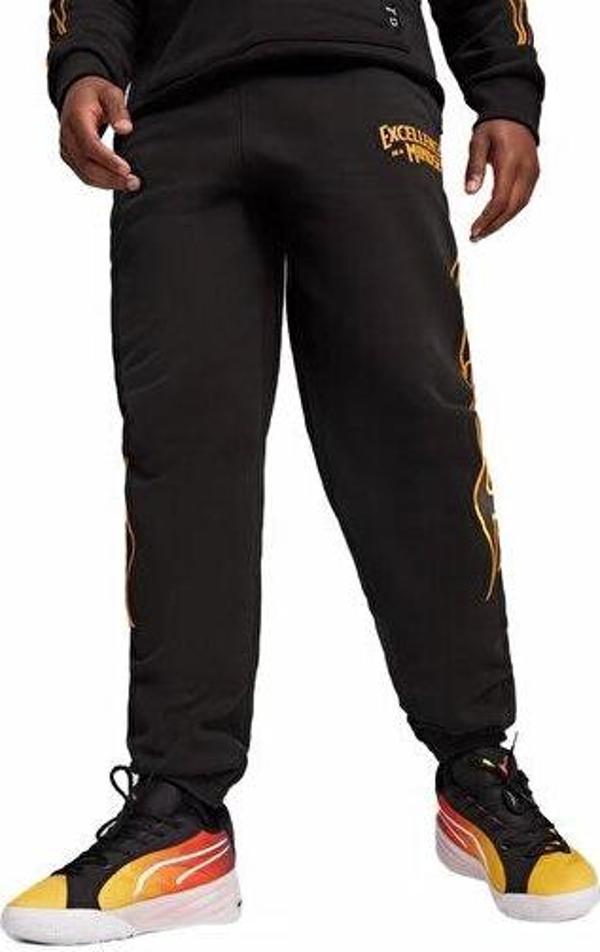 Puma Caution Pant Erkek Günlük Eşofman Altı 62476101 Siyah - Image 1