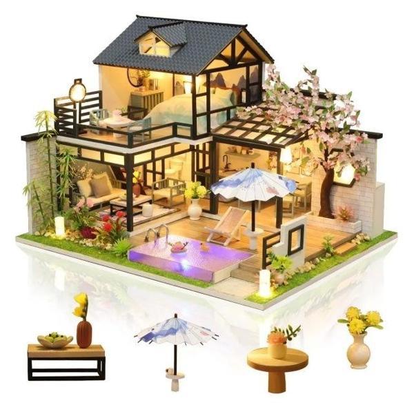 GuDoQi 1:24 Ölçekli Müzikli Minik Ev kiti - Image 1