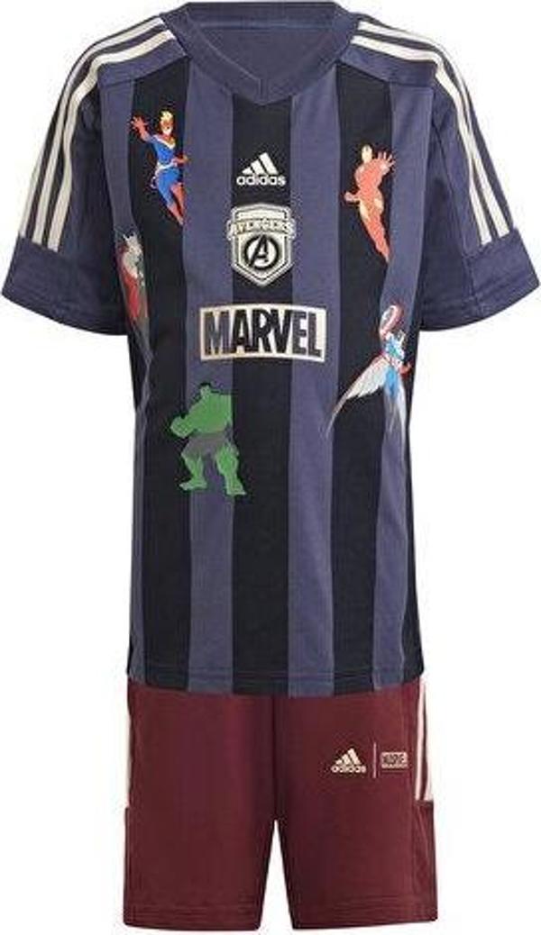 adidas Lk Mrvl Av Tset Çocuk Günlük Eşofman Takımı IV9636 Renkli - Image 1