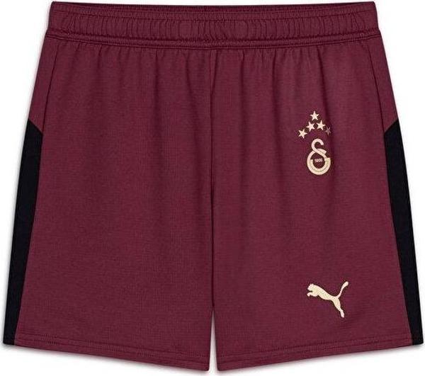 Puma Gsk Shorts Replica Jr W/Blocking W/O Genç Galatasaray 25/26 Futbol Şortu 77982403 Siyah - Image 1