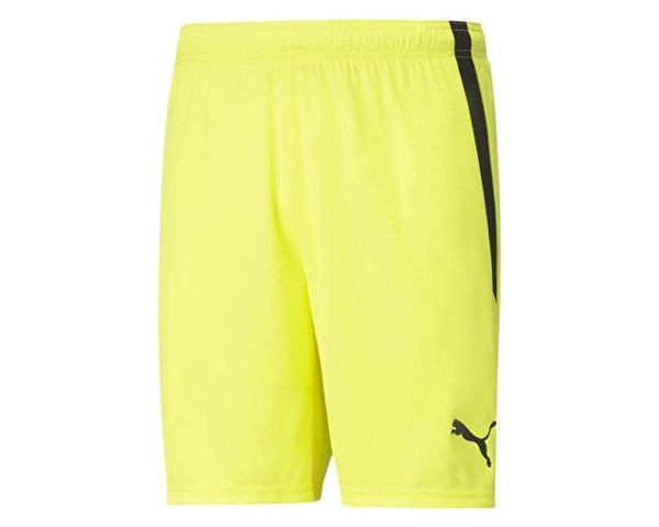 Puma Teamliga Shorts Erkek Futbol Şortu 70492442 Sarı - Image 1