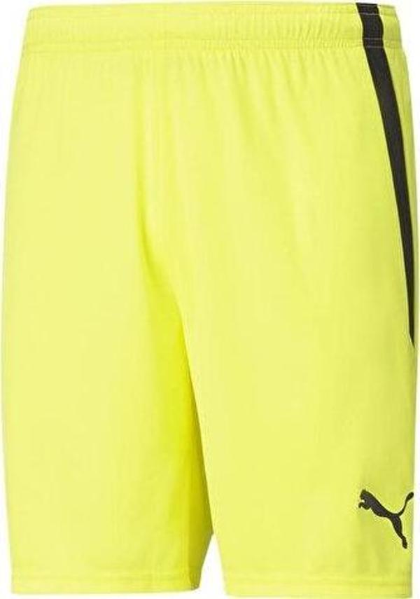Puma Teamliga Shorts Erkek Futbol Şortu 70492442 Sarı - Image 1