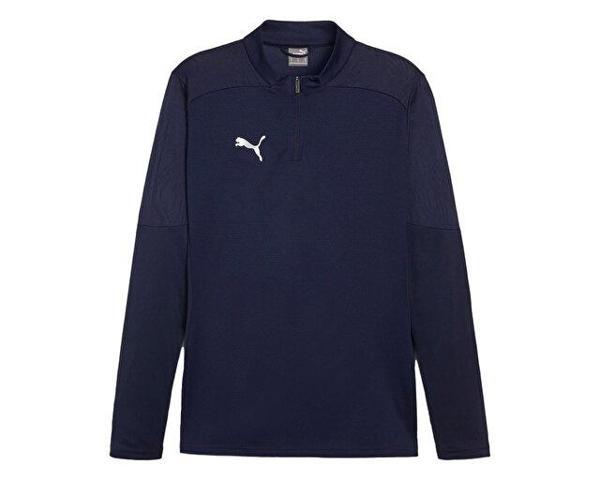 Puma Teamfinal Training 1/4 Zip Erkek Futbol Antrenman Uzun Kollu Üst 65855106 Lacivert - Image 1