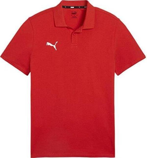 Puma Teamgoal Casuals Polo Erkek Futbol Antrenman Tişörtü 65860501 Kırmızı - Image 1