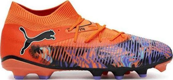 Puma Future 8 Match Crea Fg/Ag Erkek Çim Zemin Kramponu 10843101 Turuncu - Image 1