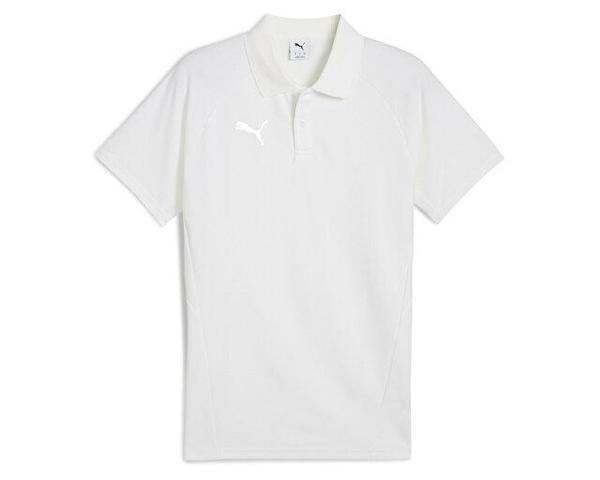 Puma Team Evostripe Polo Erkek Futbol Polo Yaka Tişört 65995204 Beyaz - Image 1
