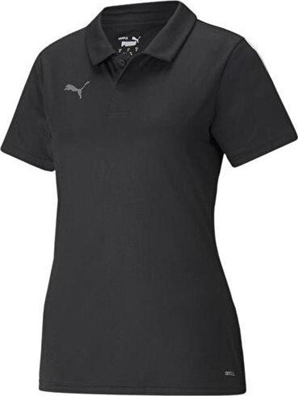 Puma Teamliga Sideline Polo W Kadın Futbol Polo Tişörtü 65740803 Siyah - Image 1