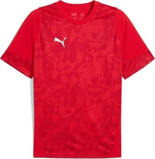 Puma Teamcup Traınıng Jersey Erkek Futbol Tişörtü 65916701 Kırmızı - Image 1