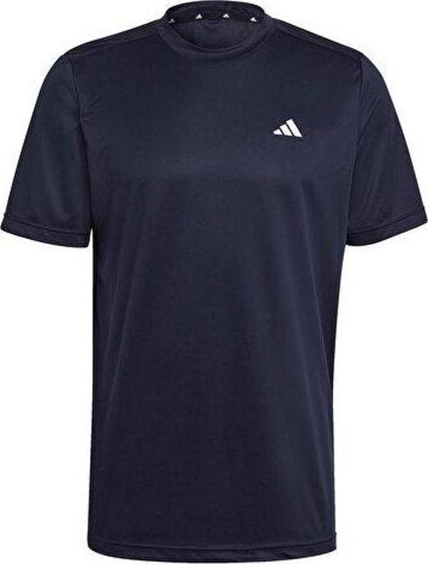 adidas M Pl T Erkek Antrenman Tişörtü GM2097 Lacivert - Image 1