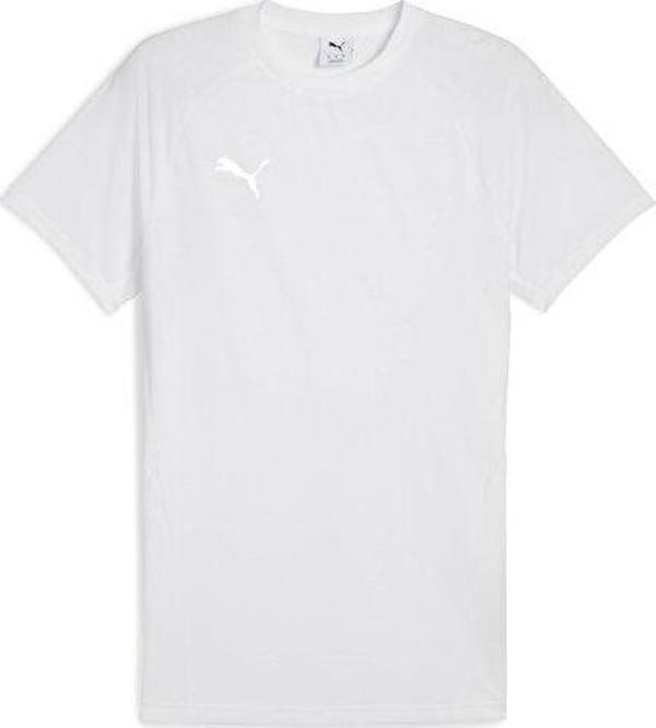 Puma Team Evostripe Tee Erkek Futbol Antrenman Tişörtü 65995304 Beyaz - Image 1