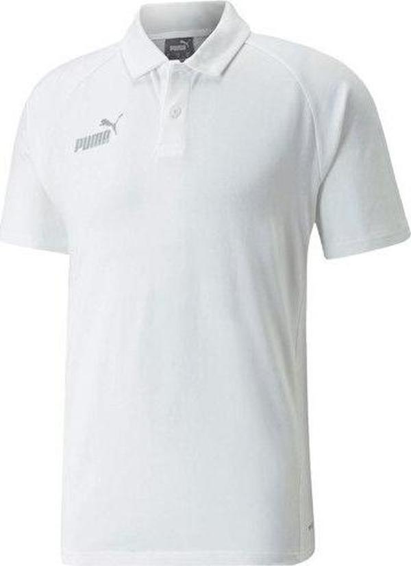 Puma Teamfinal Casuals Polo Erkek Futbol Polo Tişörtü 65738404 Beyaz - Image 1