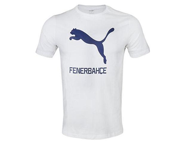 Puma Fenerbahçe Cat Tee Erkek Fenerbahçe Futbol Tişörtü 77313602 Beyaz - Image 1