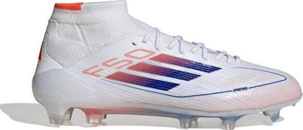 adidas F50 Elite Mid Fg W Unisex Çim Zemin Kramponu ID9203 Beyaz - Image 1