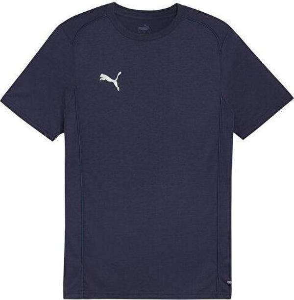 Puma Teamfinal Casuals Tee Erkek Futbol Tişörtü 65854406 Mavi - Image 1