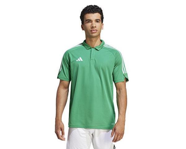 adidas Tiro23 L Polo Erkek Futbol Polo Yaka Tişört IC7861 Yeşil - Image 1