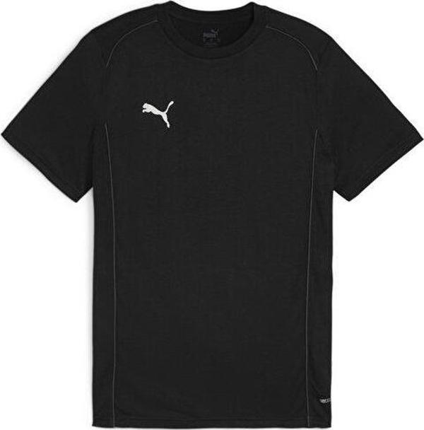 Puma Teamfinal Casuals Tee Erkek Futbol Tişörtü 65854403 Siyah - Image 1