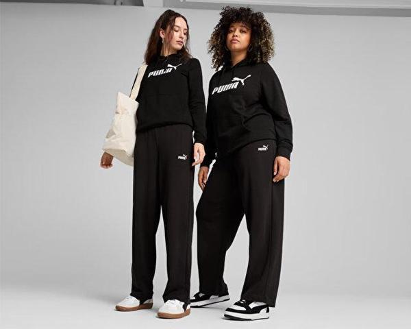 Puma Ess No.1 Logo Straight Pants Kadın Günlük Eşofman Altı 68497901 Renkli - Image 1