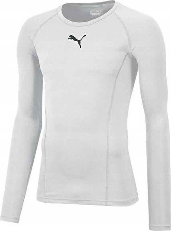 Puma Liga Baselayer Tee Erkek Uzun Kollu Futbol Tişörtü 65592004 Beyaz - Image 1