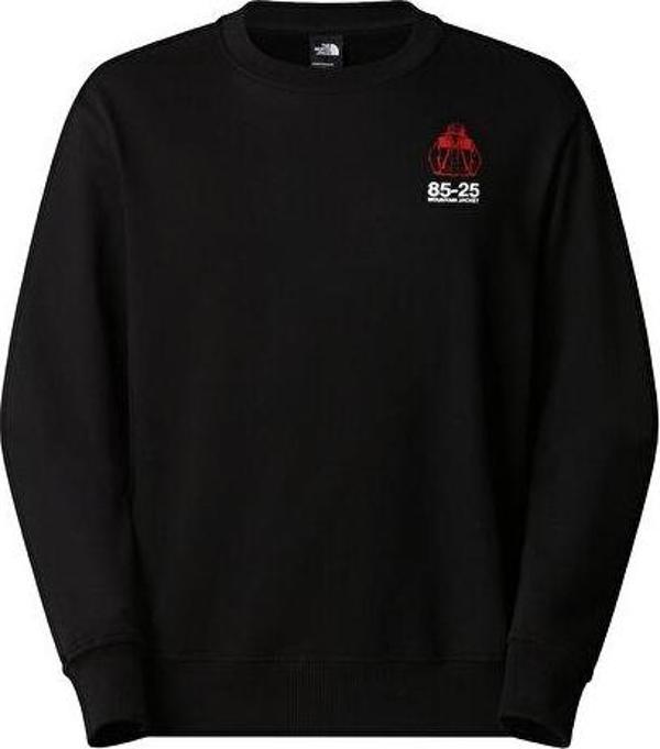 The North Face U Mnt Jacket Anniversary Relaxed Crew Unisex Günlük Sweatshirt NF0A8DN6JK31 Siyah - Image 1