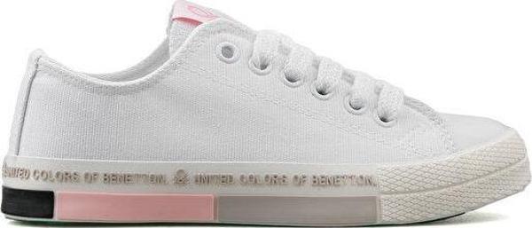 Benetton Bn 70017 Beyaz Pudra Kadın Günlük Ayakkabı BN-70017-BEYAZ-PUDRA Beyaz - Image 1