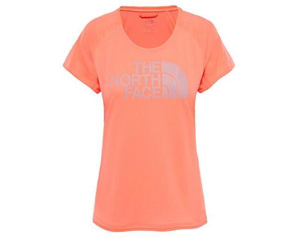 The North Face W Flight Btn Ss Kadın Tişörtü T93F4CV5S Turuncu - Image 1