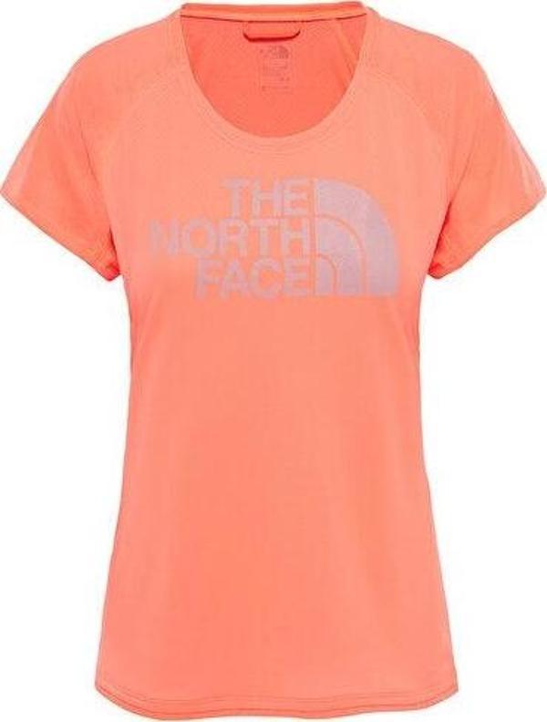 The North Face W Flight Btn Ss Kadın Tişörtü T93F4CV5S Turuncu - Image 1