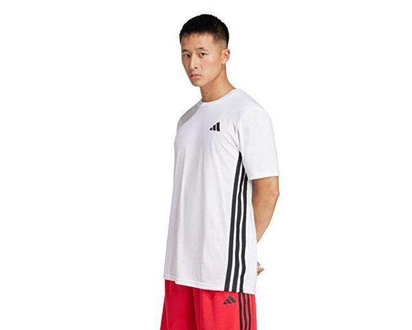adidas Tr-Es Fr 3S T Erkek Antrenman Tişörtü JD0171 Beyaz - Image 1