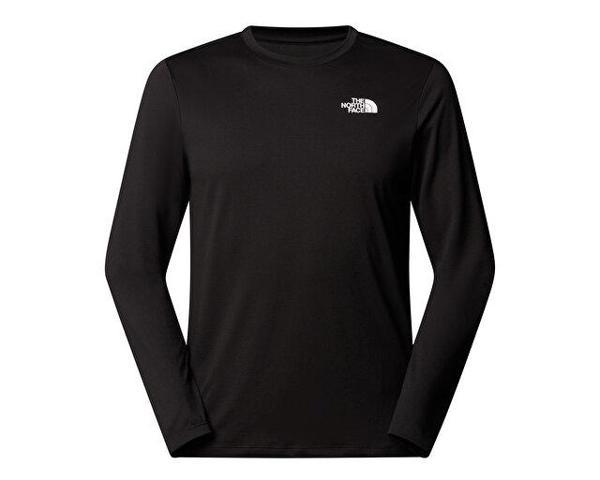 The North Face M 24/7 L/S Tee Erkek Outdoor Tişörtü NF0A894AJK31 Siyah - Image 1