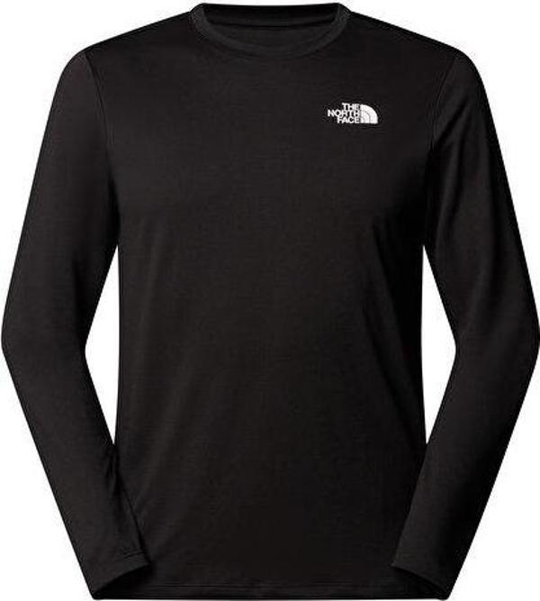 The North Face M 24/7 L/S Tee Erkek Outdoor Tişörtü NF0A894AJK31 Siyah - Image 1