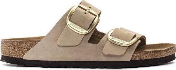 Birkenstock Arizona Big Buckle Nu Kadın Terliği 1024064-20290 Kahverengi - Image 1
