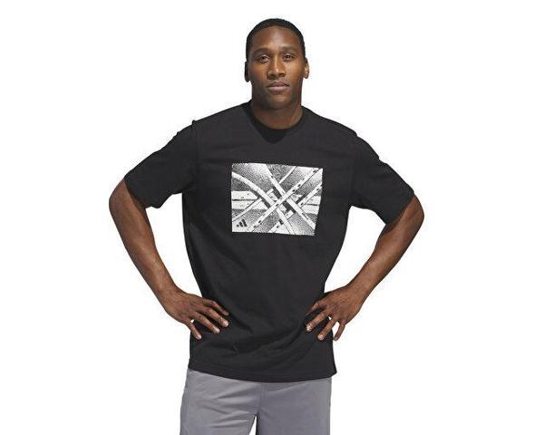 Adidas Hd Verb T Erkek Basketbol Tişörtü JI7119 Siyah - Image 1
